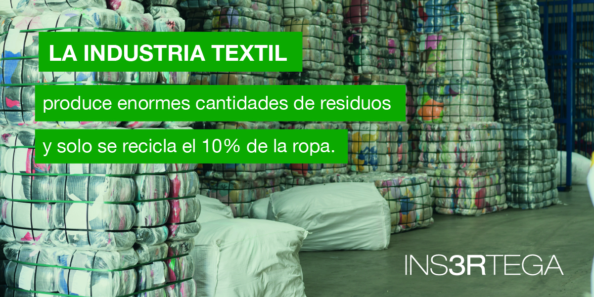 La Industria textil produce enormes cantidades de residuos